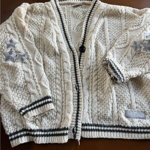 Taylor Swift Cream Knit Cardigan